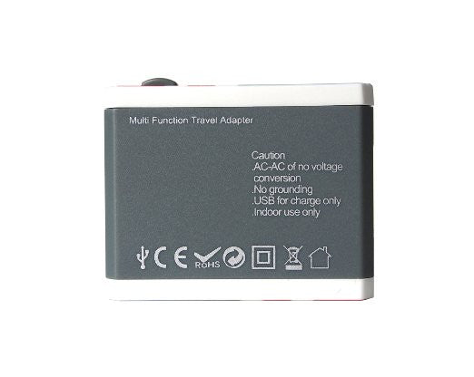 Universal Travel Adapter With Dual USB