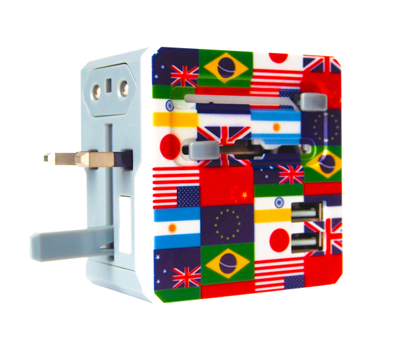 Universal Travel Adapter With Dual USB